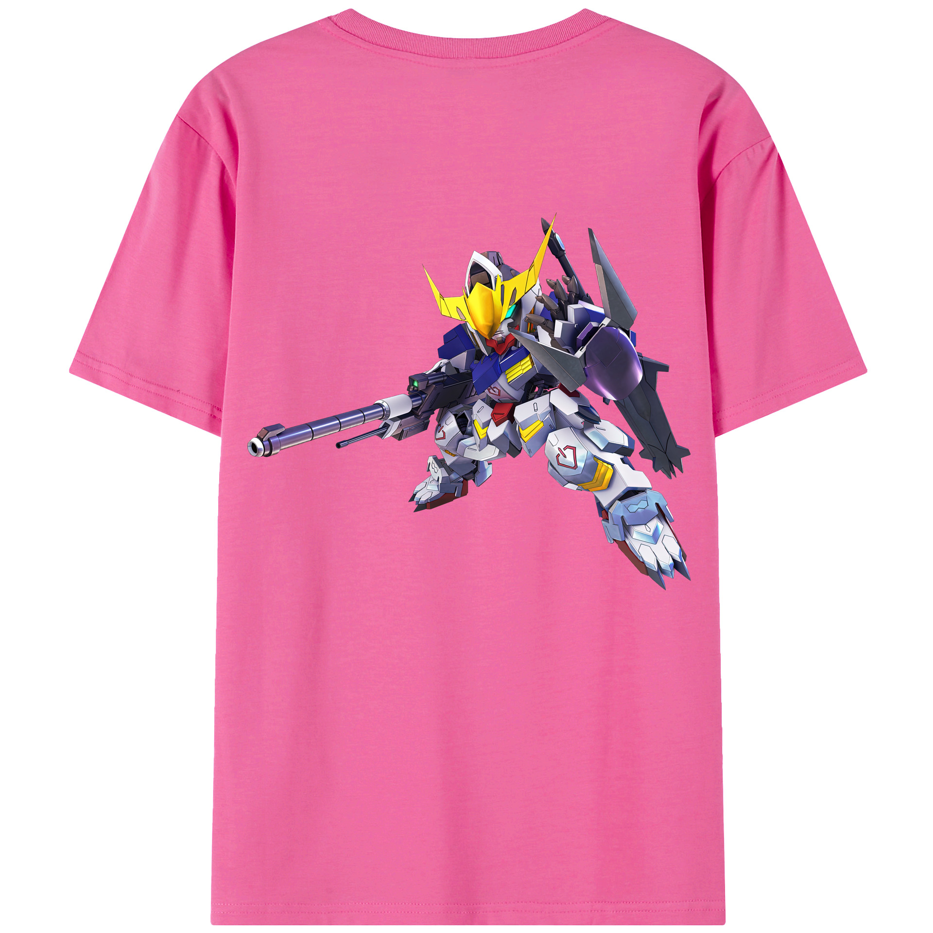 （画像用） 機動戦士ガンダム Mobile Suit Gundam レディース半袖Tシャツ(バックプリント)